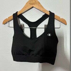 Black Champion padded sports bra